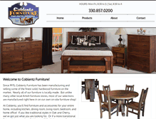 Tablet Screenshot of coblentzfurniture.com